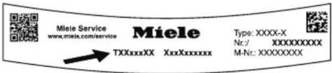 MIELE TSH 783 WP - Base de données EPREL - 1