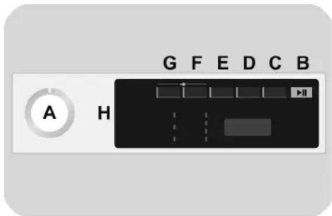 HOOVER HDRY 500 NDE H8A2TSBEXSS - CONTROLES Y PROGRAMAS - 1