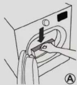 HOOVER HDRY 500 NDPEH9A2TCBEXSS - To clean the lint filters - 6