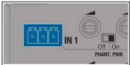 AKG DMM14 ULD - Canales de entrada - 1