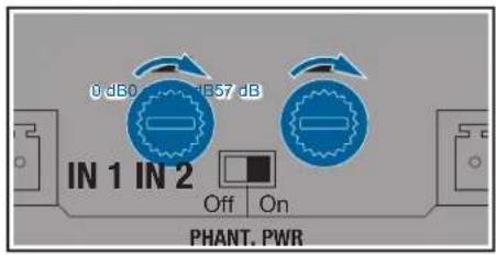 AKG DMM14 ULD - Gain control - 1