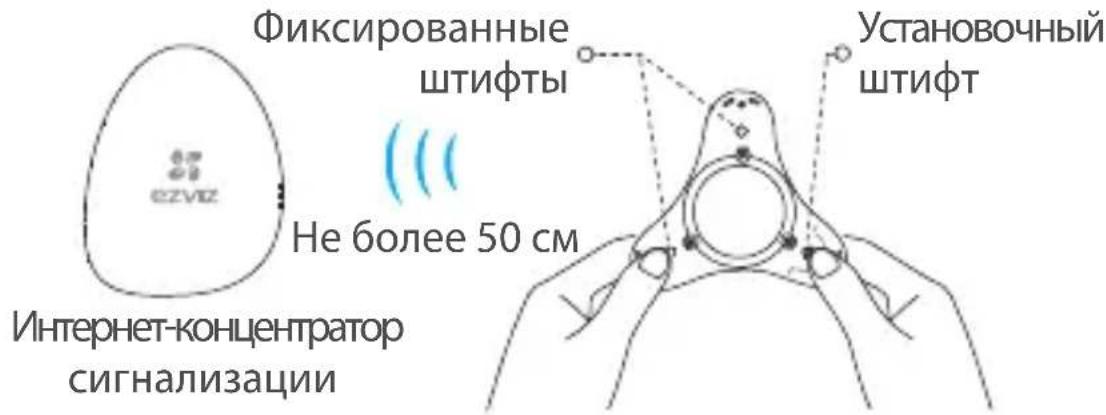EZVIZ T10 - Шаг1 Подключение Т10кинтернет-концентратору сигнализации - 4