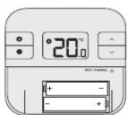 Salus RT310RF - Réinitialisation du thermostat RT310TX - 1