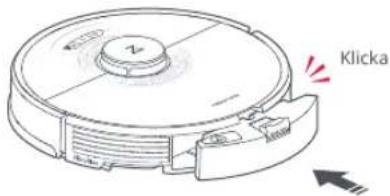 ROBOROCK H7 - Satt tillbaka vattentanken - 1