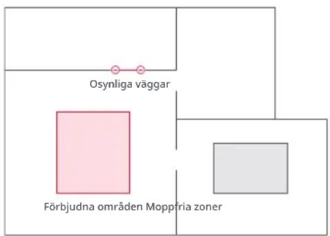 ROBOROCK H7 - Forbjudna områden, moppfria zoner och osynliga vaggar - 1