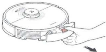 ROBOROCK H7 - Retirer le réservoir d'eau - 1