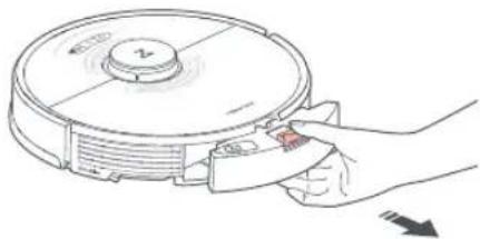 ROBOROCK H7 - Entfernen Sie den Wassertank - 1