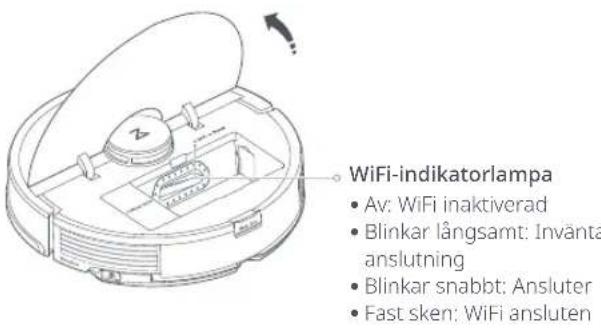 ROBOROCK H7 - Aterställ WiFi - 1
