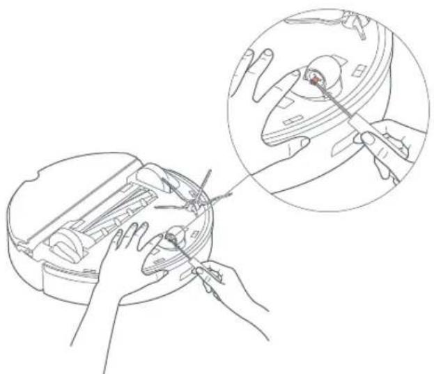 ROBOROCK H7 - Omnihjul - 1