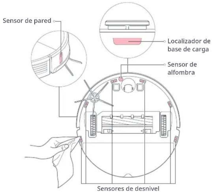 ROBOROCK H7 - Sensores del robot aspirador - 1