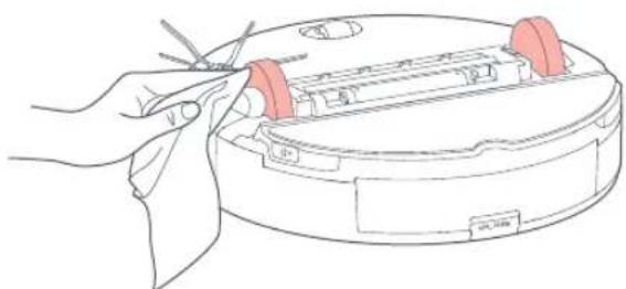 ROBOROCK H7 - Huvudhjul - 1