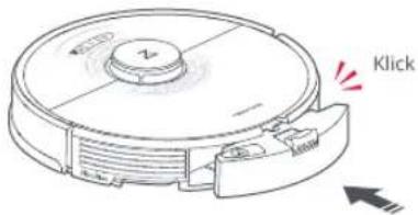 ROBOROCK H7 - Bauen Sie den Wassertank wieder ein - 1