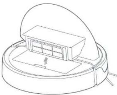 ROBOROCK E4 - Bac à poussière et filtre - 1