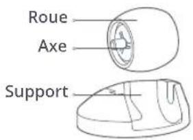 ROBOROCK E4 - Roulette omnidirectionnelle - 1