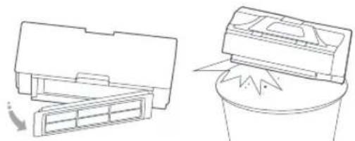 ROBOROCK E4 - Staubbehälter und Filter - 2