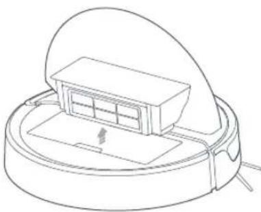 ROBOROCK E4 - Dustbin and Filter - 1