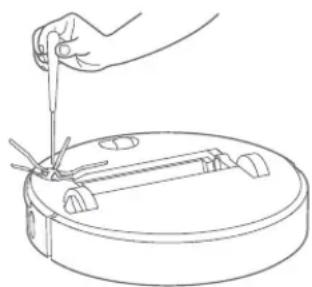 ROBOROCK S4 - Spazzola laterale * Pulizia mensile raccomandata - 1