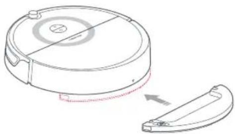 ROBOROCK E5 - Instale el módulo - 1