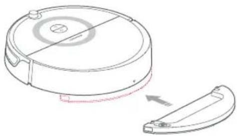 ROBOROCK E5 - Install the module - 1