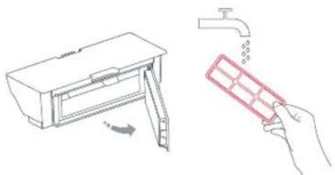 ROBOROCK E5 - Clean the Washable Filter - 2
