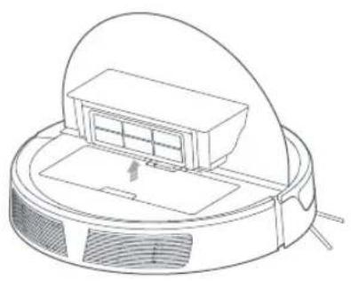 ROBOROCK E5 - Dustbin and Filter Main Brush - 1