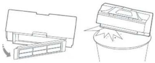 ROBOROCK E5 - Dustbin and Filter Main Brush - 2