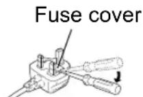 TECHNICS SCC65 - How to replace the fuse - 2