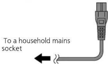 TECHNICS SCC65 - AC mains lead connection - 2
