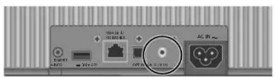 TECHNICS SCC65 - Conectar un dispositivo de salute de audio analógico - 1