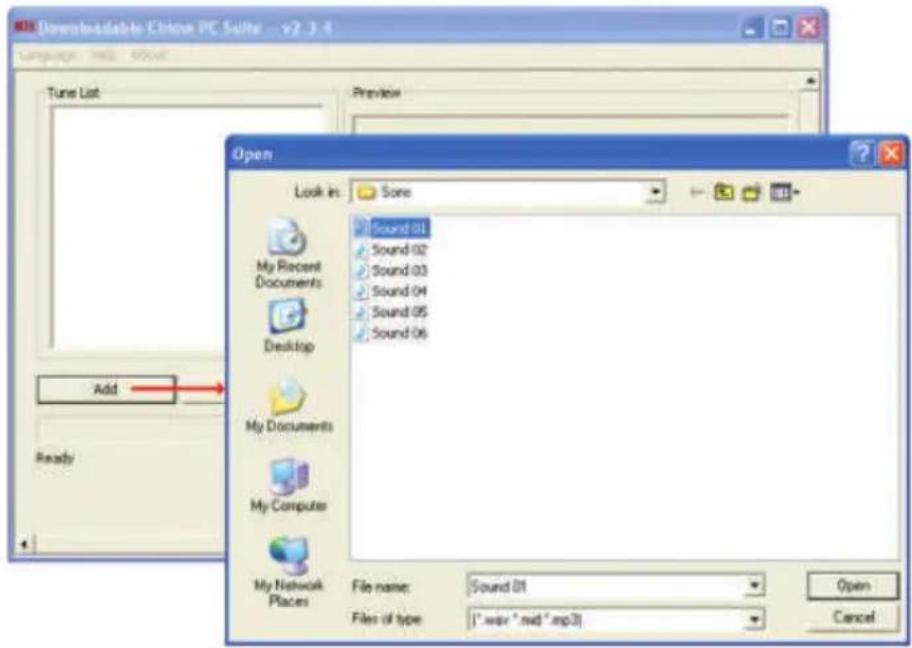 CHACON 84176 - 1° Vložte jednotku USB a spustite program. - 1