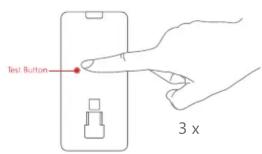 Test Button 3 x