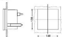 Fantini Cosmi P30A - Branchement avec centrale d'alarme incendietjouanti-intrusion - 1