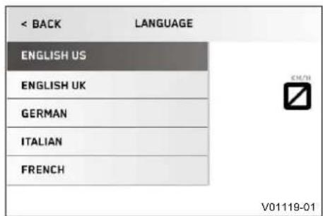 < BACK LANGUAGE ENGLISH US ENGLISH UK GERMAN ITALIAN FRENCH V01119-01