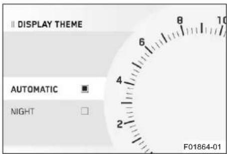 DISPLAY THEME AUTOMATIC NIGHT F01864-01