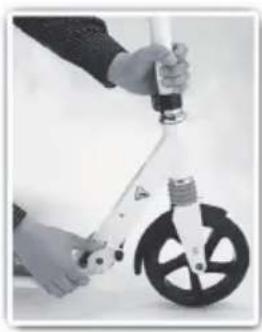 Klarfit Float - F Zusammenklappen des Lenkers - 5