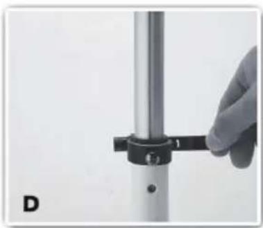 Klarfit Float - F Folding the steering column - 1