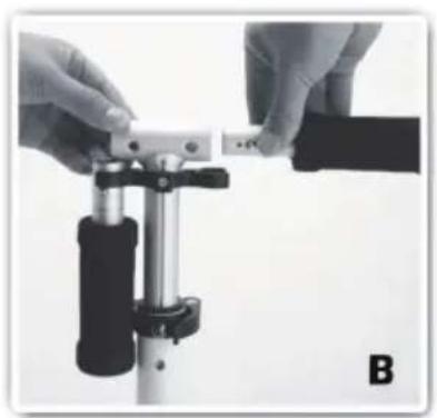 Klarfit Float - B Fissare le impugnature - 1