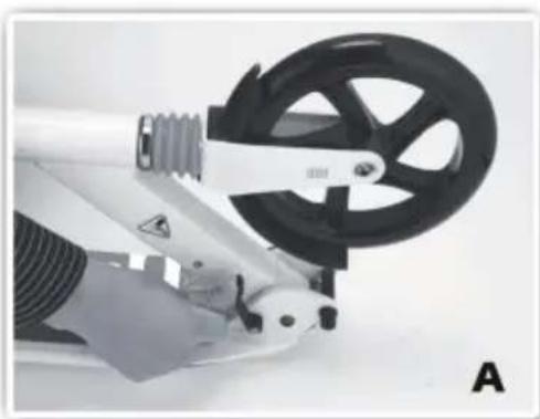 Klarfit Float - A Dispiegare il manubrio - 1