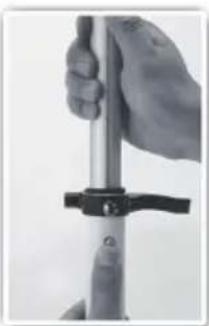 Klarfit Float - F Folding the steering column - 2