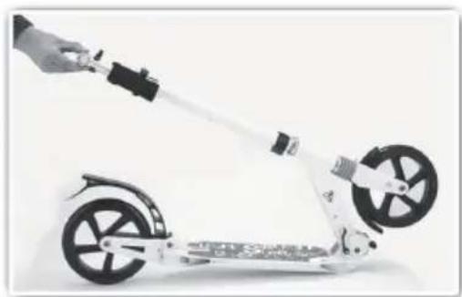Klarfit Float - F Folding the steering column - 6