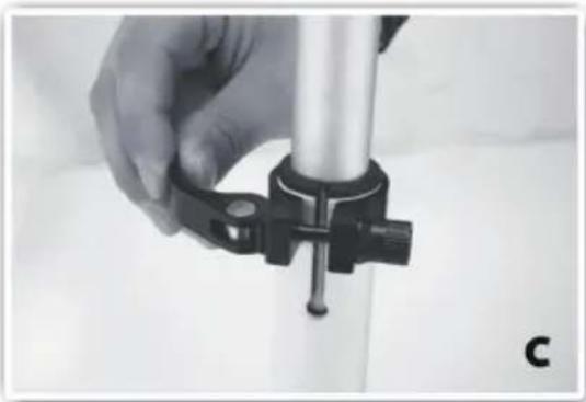 Klarfit Float - B Positioning the handles - 3
