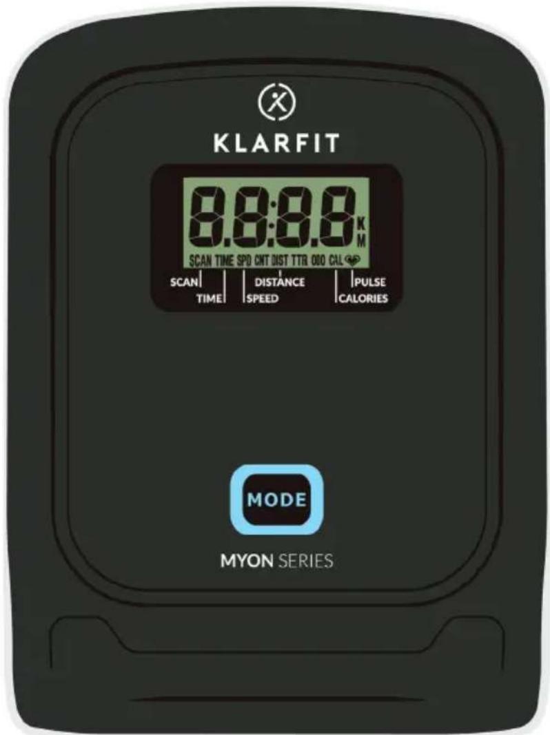 Klarfit Myon - CONSOLE ET FONCTIONS DES TOUCHES - 1