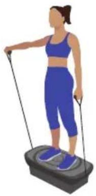 Klarfit Vibe VX - Relever les bras devant soit - 1