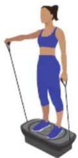 Klarfit Vibe VX - Elevatorion frontal de los brazos - 1