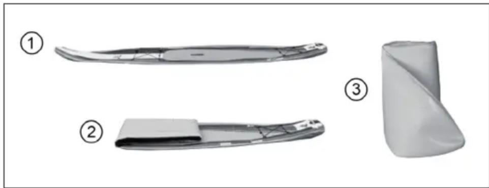 Capital Sports Downwind Cruiser - Board Folding Steps - 1
