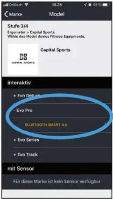 Capital Sports Galaxy Step Mini - Comment se connecter à Kinomap - 4