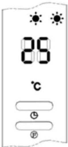 OneConcept Heat Spire - Temperatureinstellung - 1