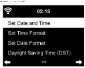 OneConcept Streamo CD - Date and Time - 1