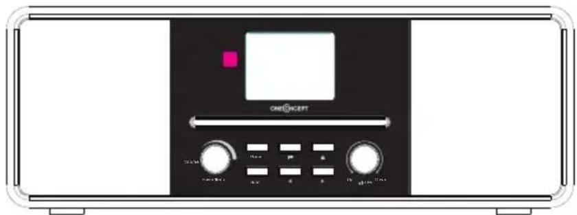 OneConcept Streamo CD - LIEFERUMFANG - 1