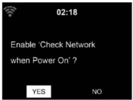 OneConcept Streamo CD - Stabilire la connessione alla rete - 2